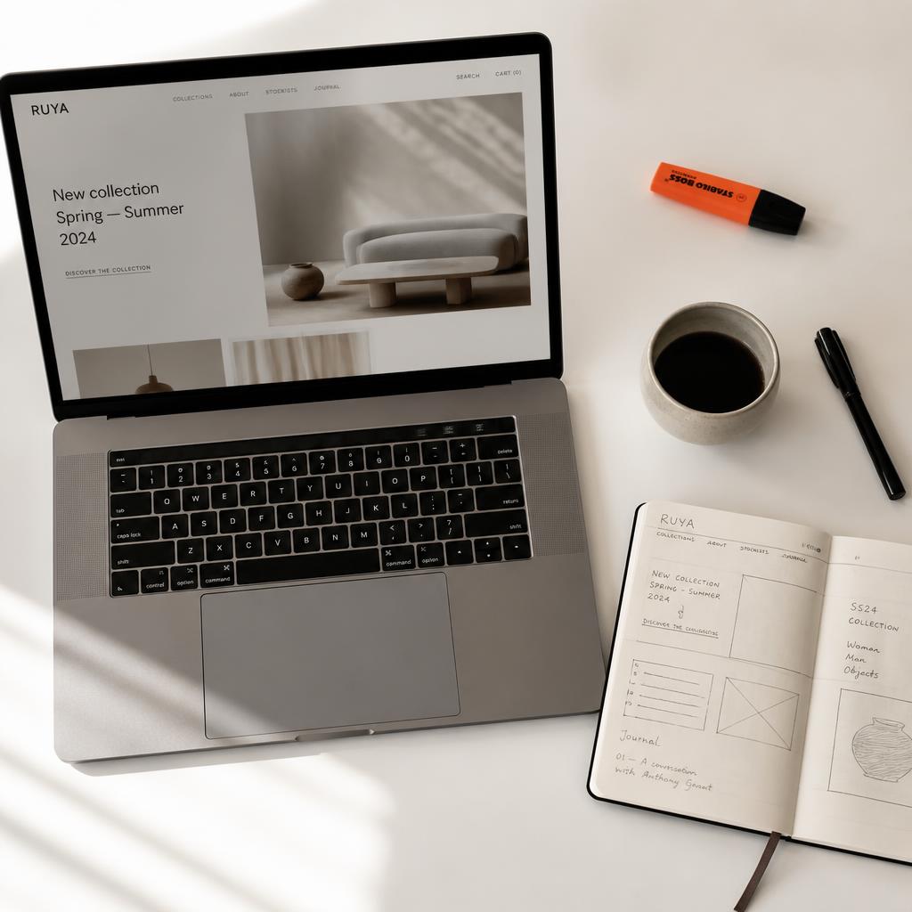 Ton Reve design workspace